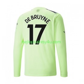 Fotbalový Dres Manchester City De Bruyne 17 Alternativní 2022/23 Dlouhý Rukáv